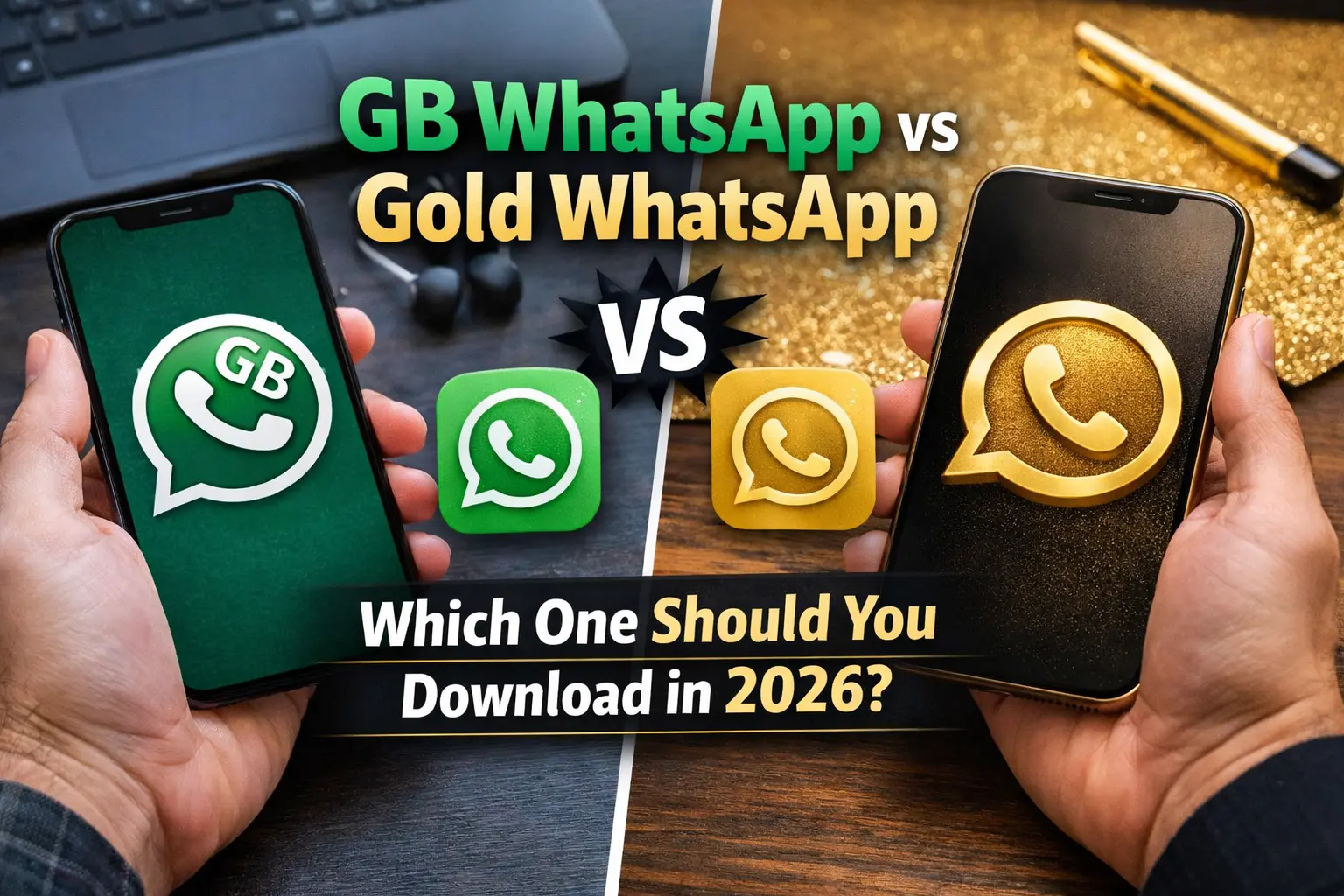 Gb Whatsapp vs Gold Whatsapp - A complete comparison