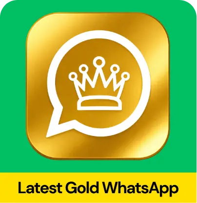 Golden WhatsApp Icon