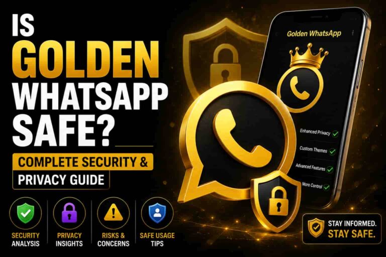 Is Golden WhatsApp Safe complete security and privacy guide covering risks benefits privacy concerns and safe usage tips