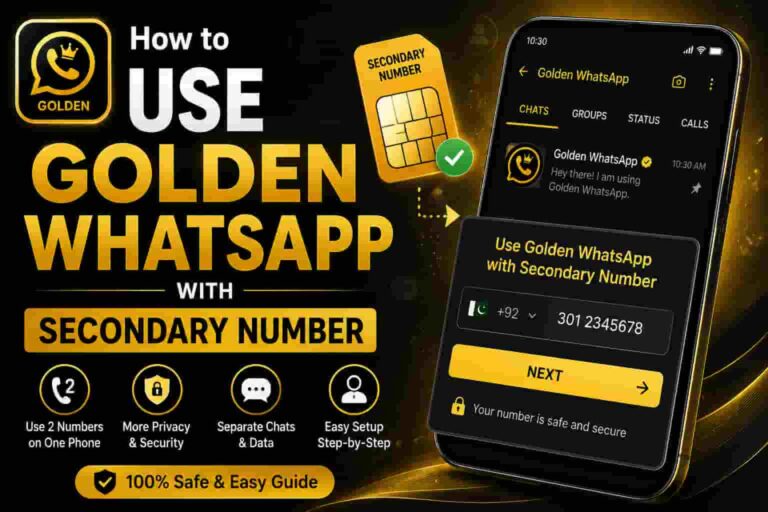 Golden WhatsApp secondary number setup guide